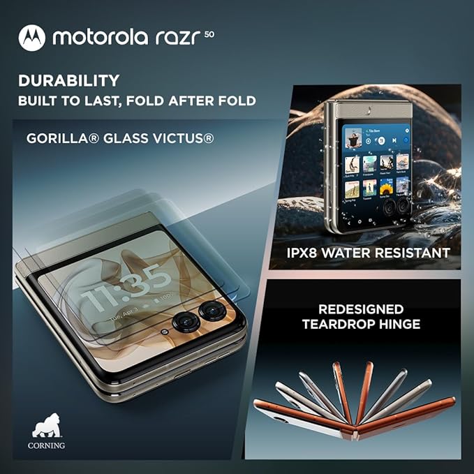 Motorola razr 50: Design & Display