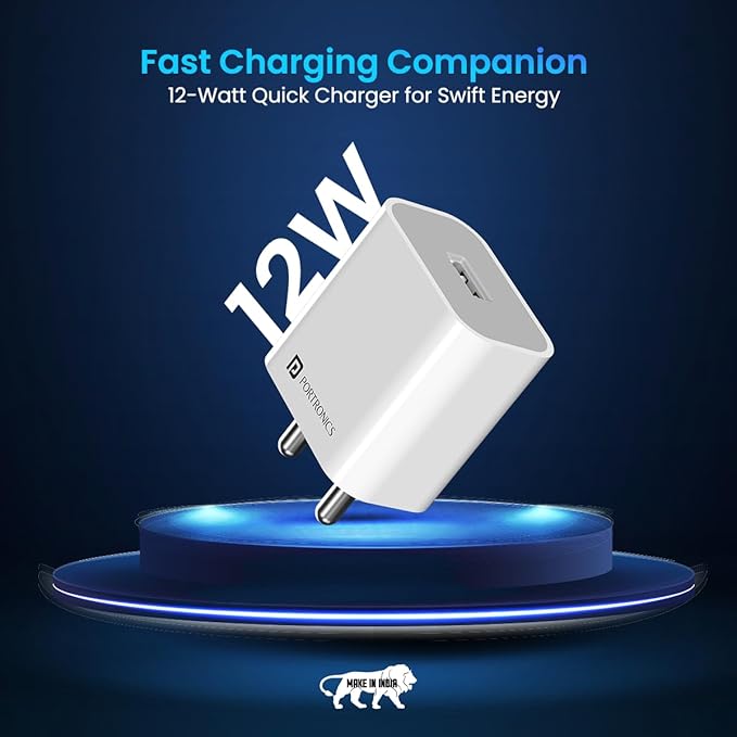 Portronics Charger in India: Ultimate Best Choice for Safe & Fast Charging! Compared to brands like Xiaomi, Boat, or Ambrane, the Portronics charger excels