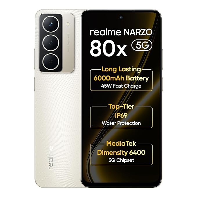 The realme NARZO 80x 5G: Full Specifications