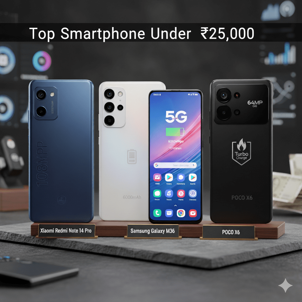 The Quest for Value: Discovering the Best Smartphone Under ₹25,000 in India