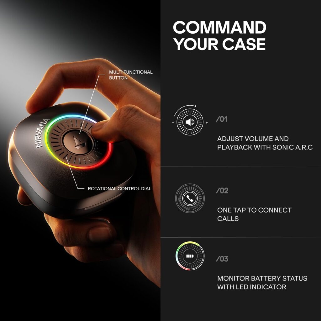 boAt Nirvana Crown Review: 50dB ANC, 40H Playback & Sonic A.R.C. – Best Earbuds Under 2500?