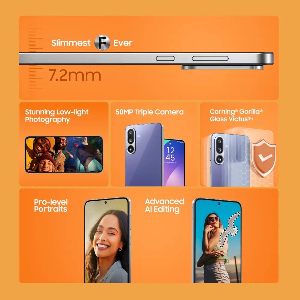 Samsung Galaxy F56 5G Review: The Best Slimmest Powerhouse with 6-Year Software Promise